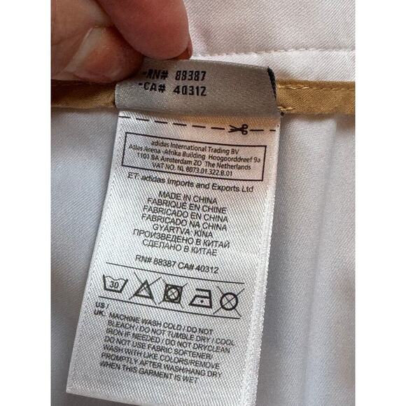 Adidas ClimaLite women's white golf pants size 12 - Picture 5 of 10